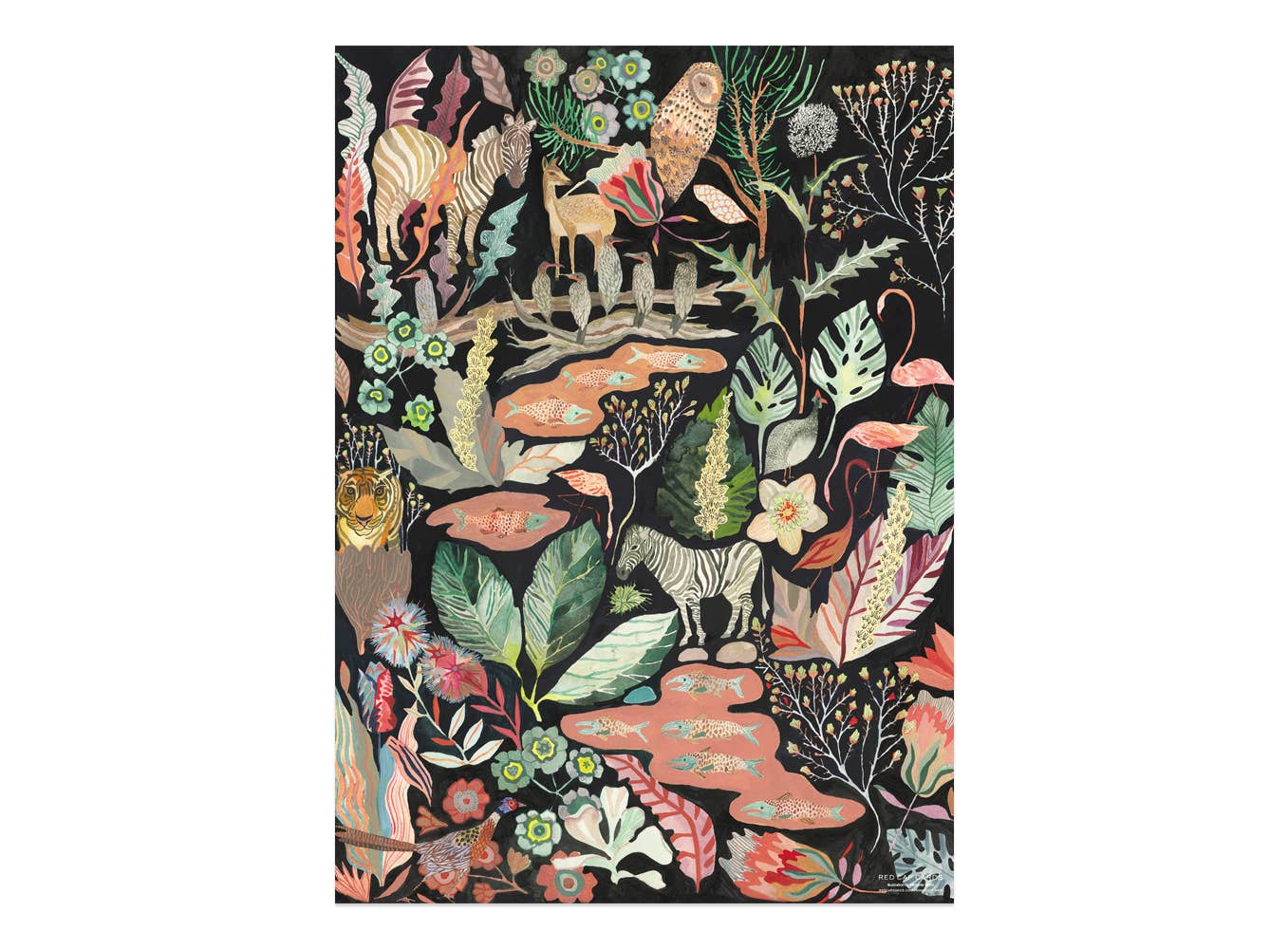 Habitat wrapping paper rolls