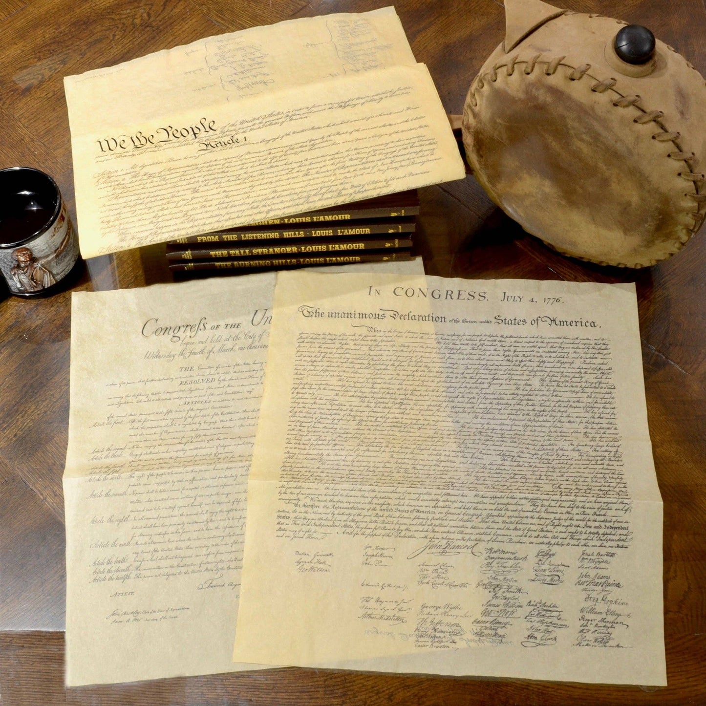 Charters of Freedom Bundle with Four-page U.S. Constitution