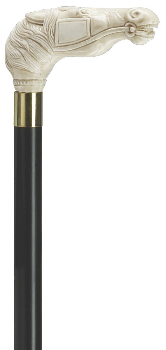 Imported Horse Head With Bridle Fritz Handle