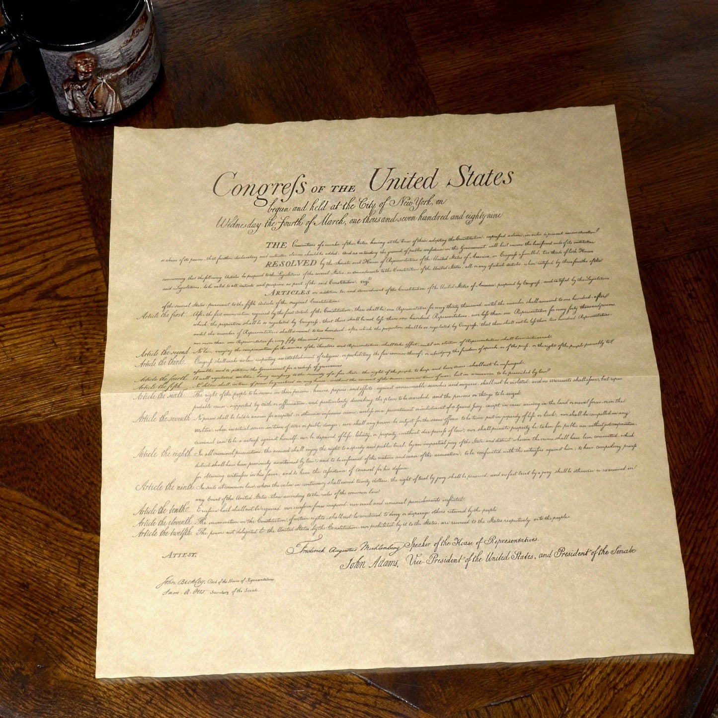 Charters of Freedom Bundle with Four-page U.S. Constitution