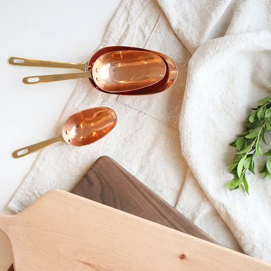 Copper Measuring Scoops
