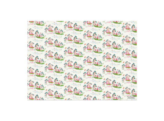 Fairy Tale Toile wrapping paper rolls