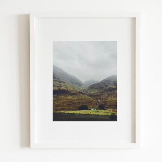 Glencoe, Scotland Landscape Print: 5x7