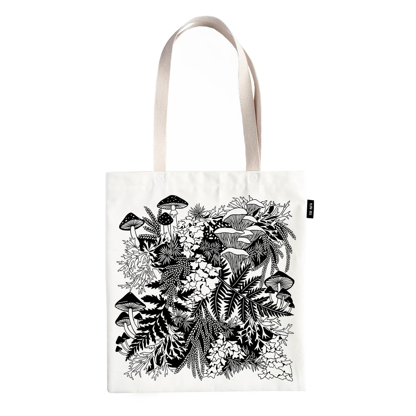Mushroom Farmers Market Canvas Tote