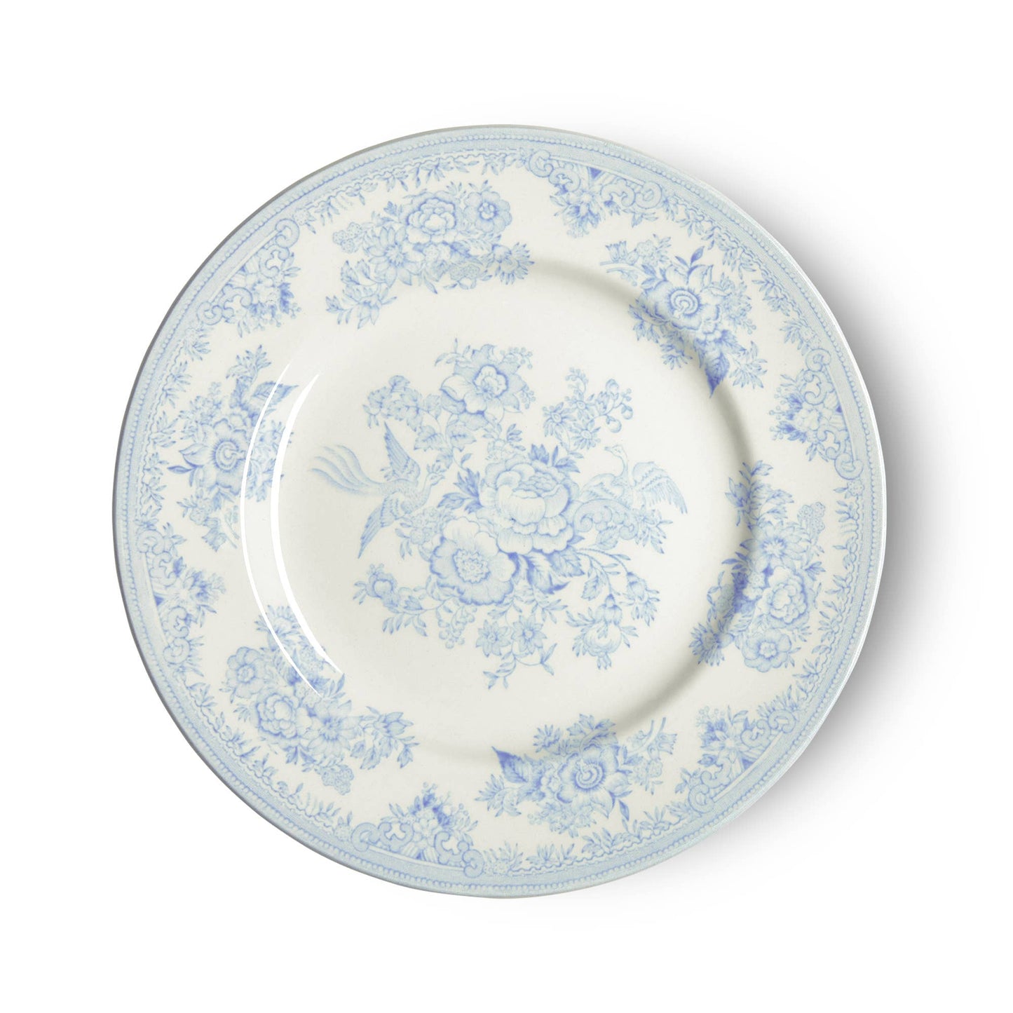 Transferware plate - blue