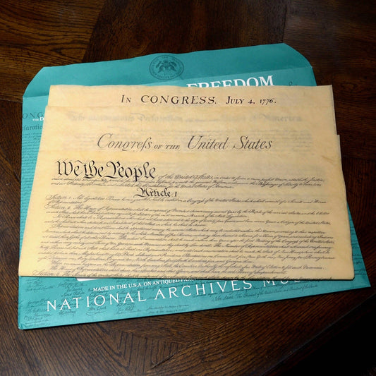 Charters of Freedom Bundle with Four-page U.S. Constitution