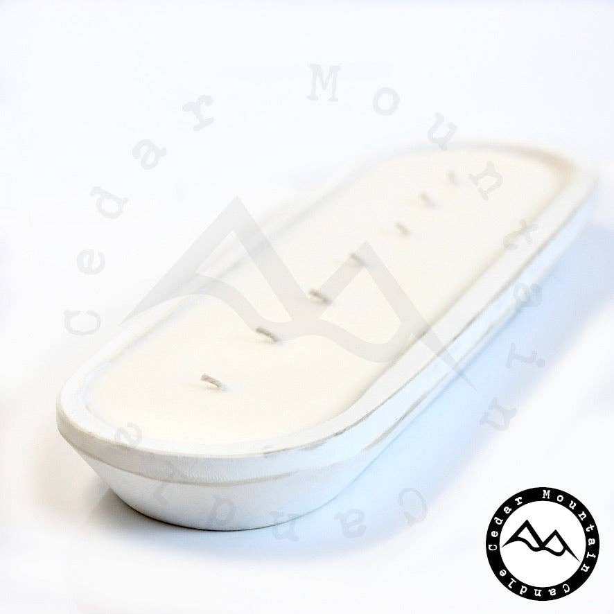 Private Label 7 Wick Dough Bowl Candle - No Front Label