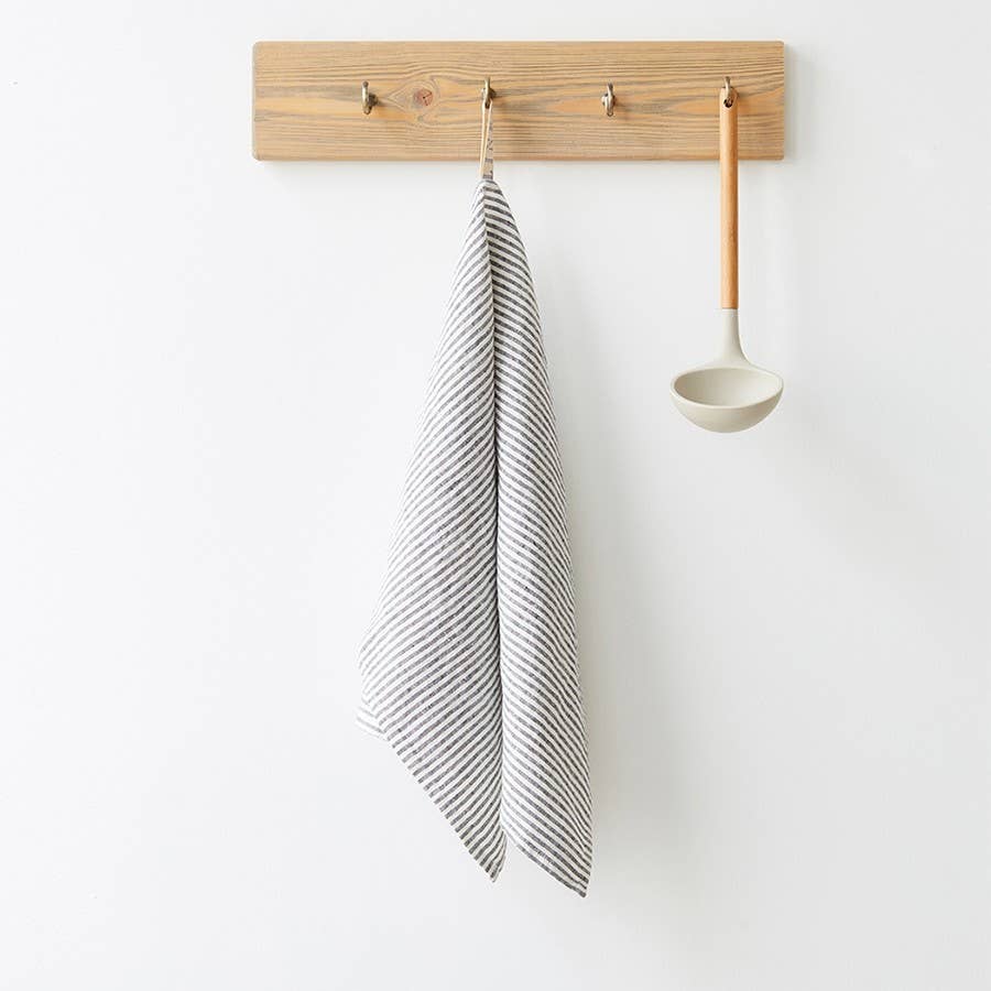 Striped Linen Kitchen Towel