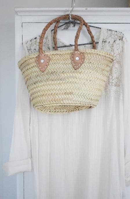 Straw Bag Small French Baskets