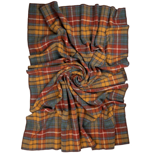 Prince of Scots Highland Tweeds BIG Throw ~ Antique Buchanan