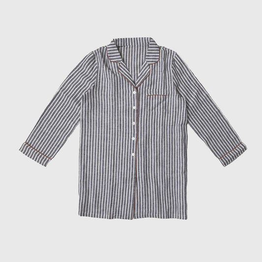 French Linen Stripe Multi-purpose shirt