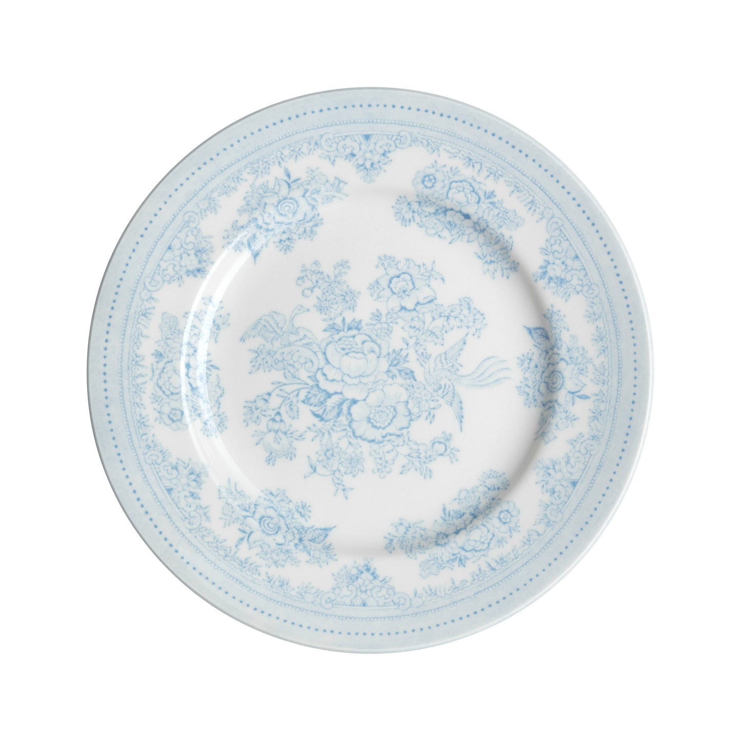 Blue Asiatic Pheasants Small Plate